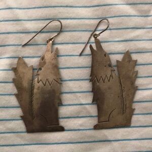 Allen Paula Boyd sterling earrings
